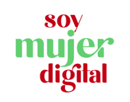 Logotipo de Diseño We en Palma para Soy Mujer Digital